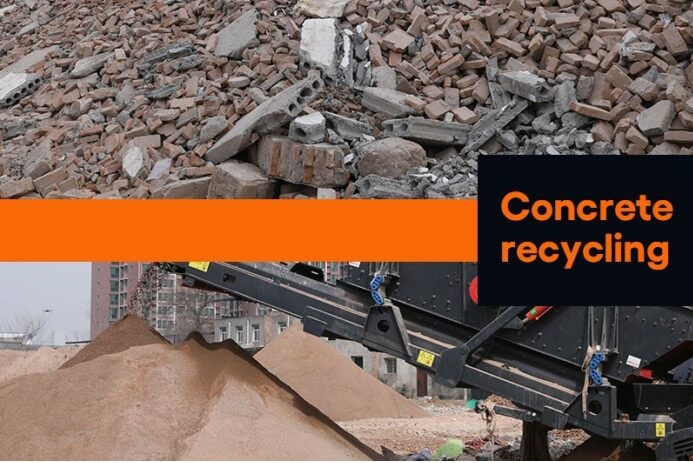 Crushing and Screening Equipment for Concrete Recycling