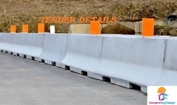 Replacement of existing RCC Hand Railings with RCC Crash Barriers on National Highway No.44